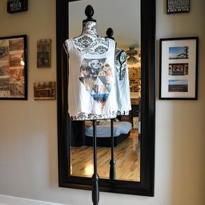 PLUS SIZE FASHION CROP TOP